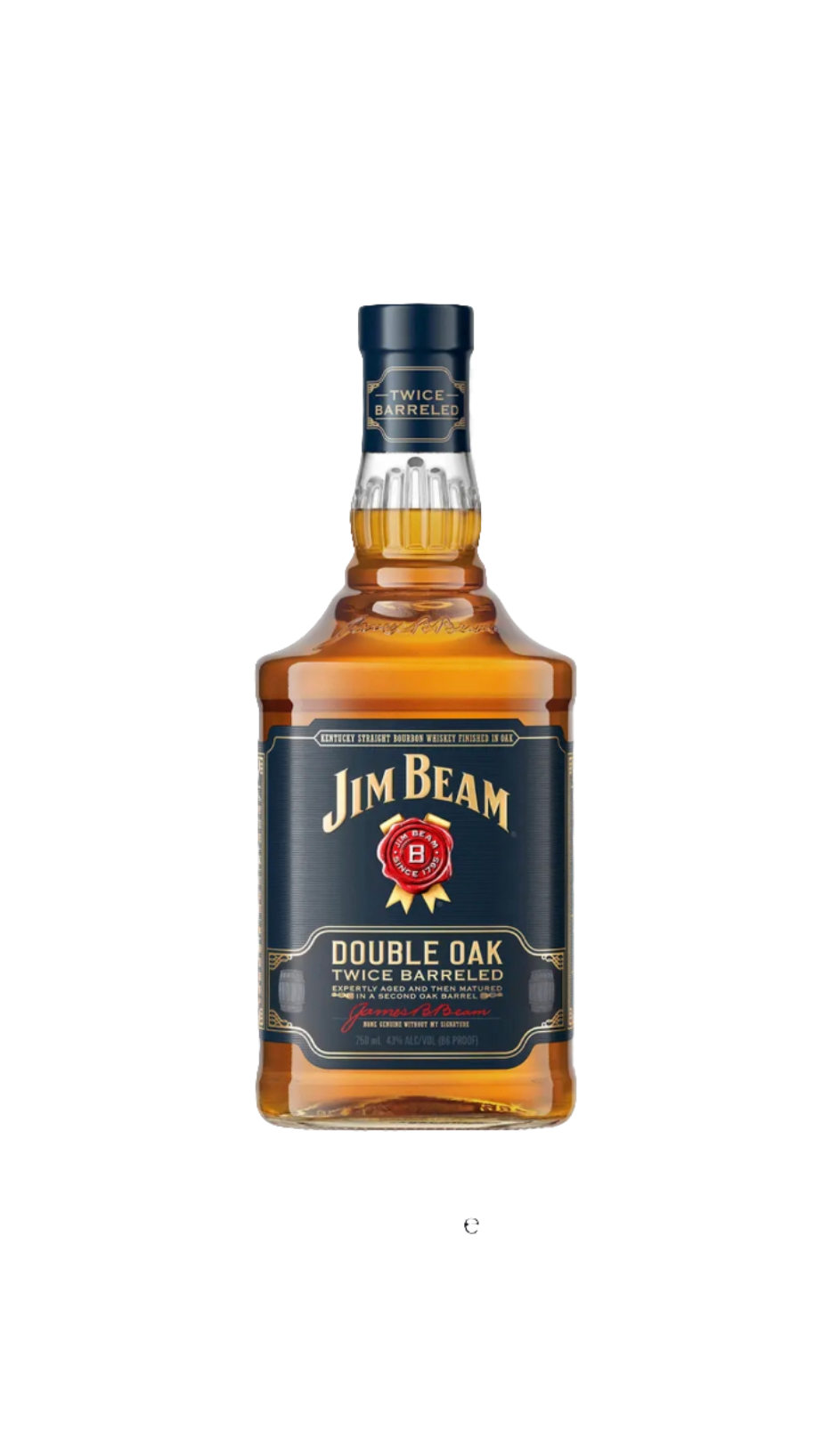 Jim Beam - Double Oak Twice Barreled (1000mL)