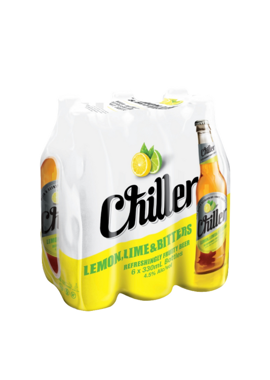 South Pacific (SP) - Chiller Lemon, Lime & Bitters Bottle ( 330 mL )