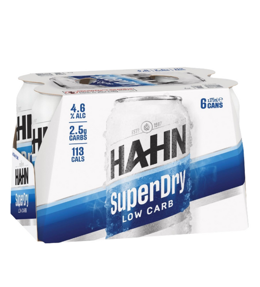 Hahn - Super Dry Lager Can (375 mL)