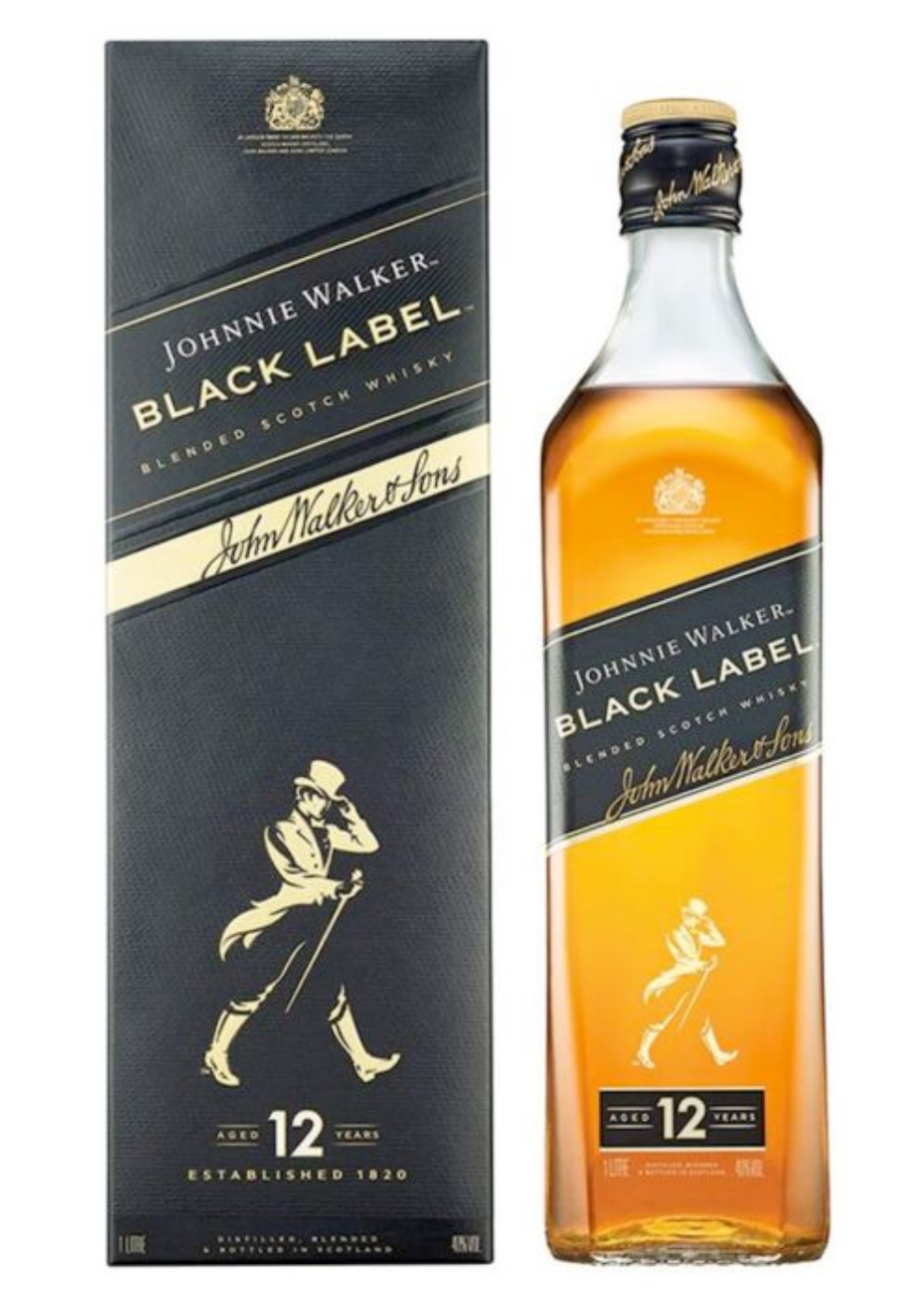 Johnnie Walker - Black Label 12 Year Old (700mL)