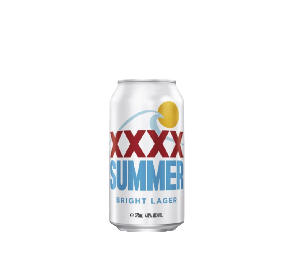 XXXX - Summer Lager Can (375 mL)