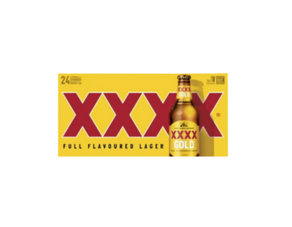 XXXX - Gold Lager Bottle (375 mL)