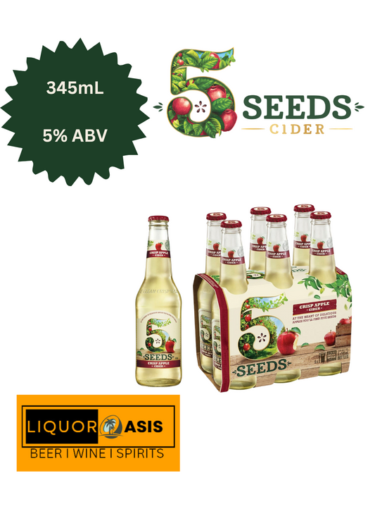 5 Seeds - Crisp Apple Cider 345mL