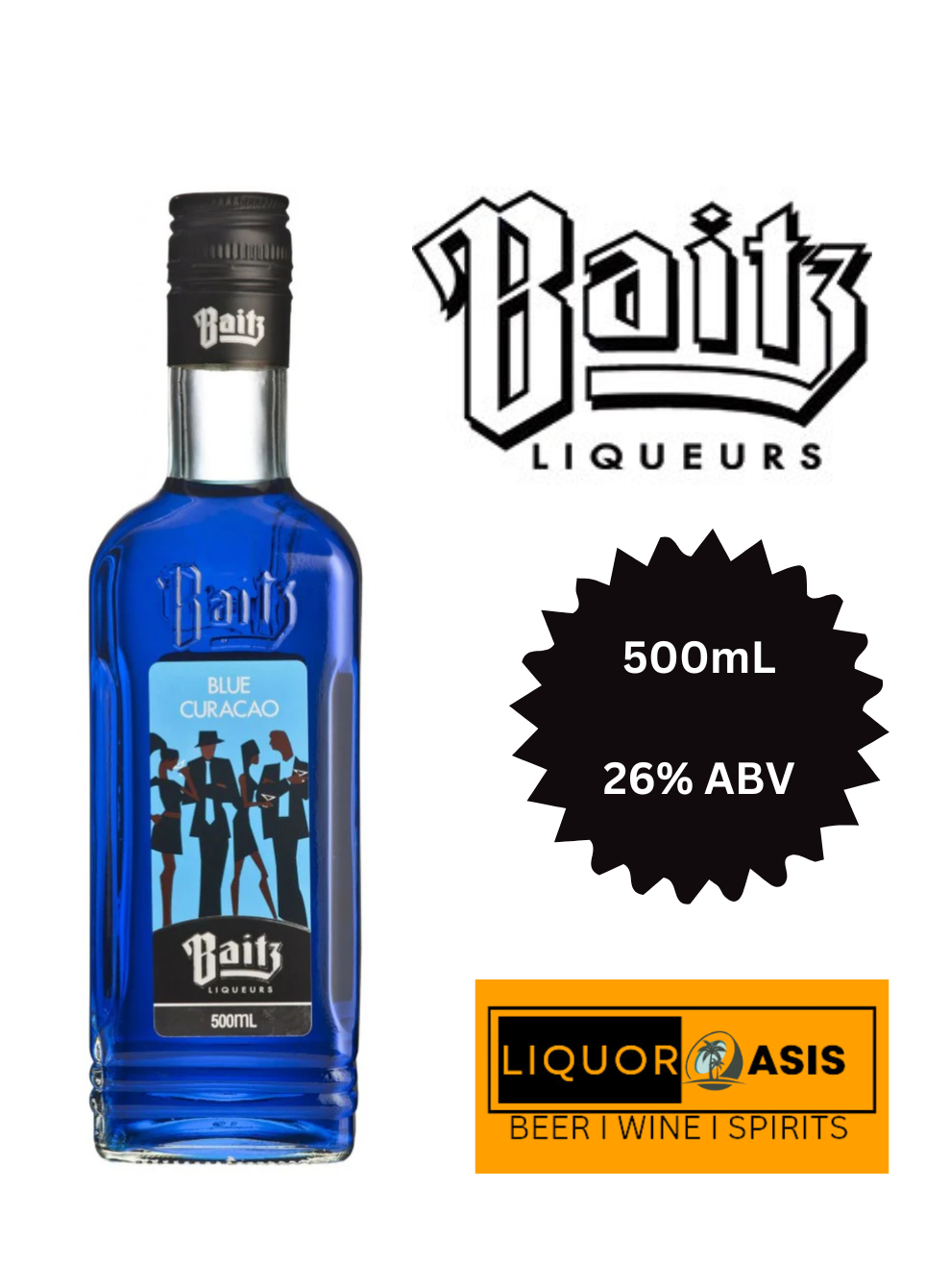 Baitz - Blue Curacao (500mL)