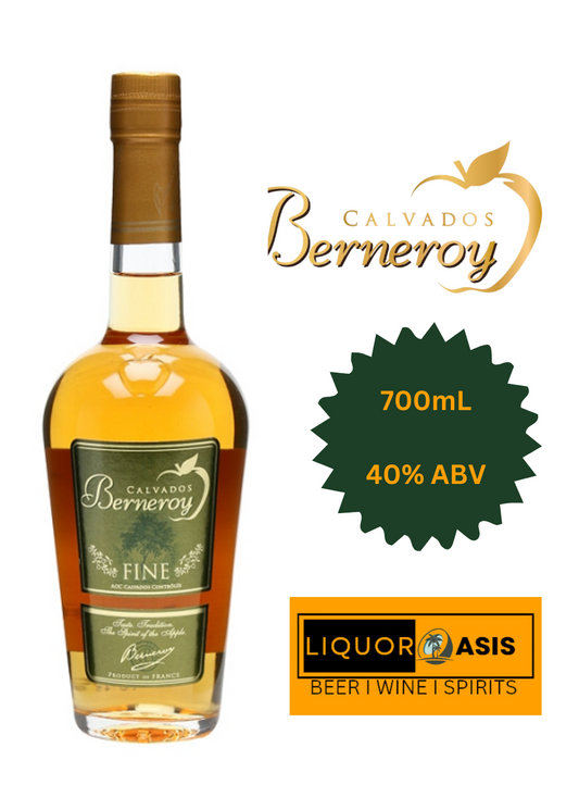 Calvados - Berneroy Fine Apple Brandy (700mL)