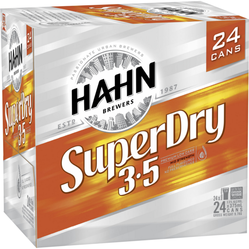 Hahn - Super Dry 3.5% Can